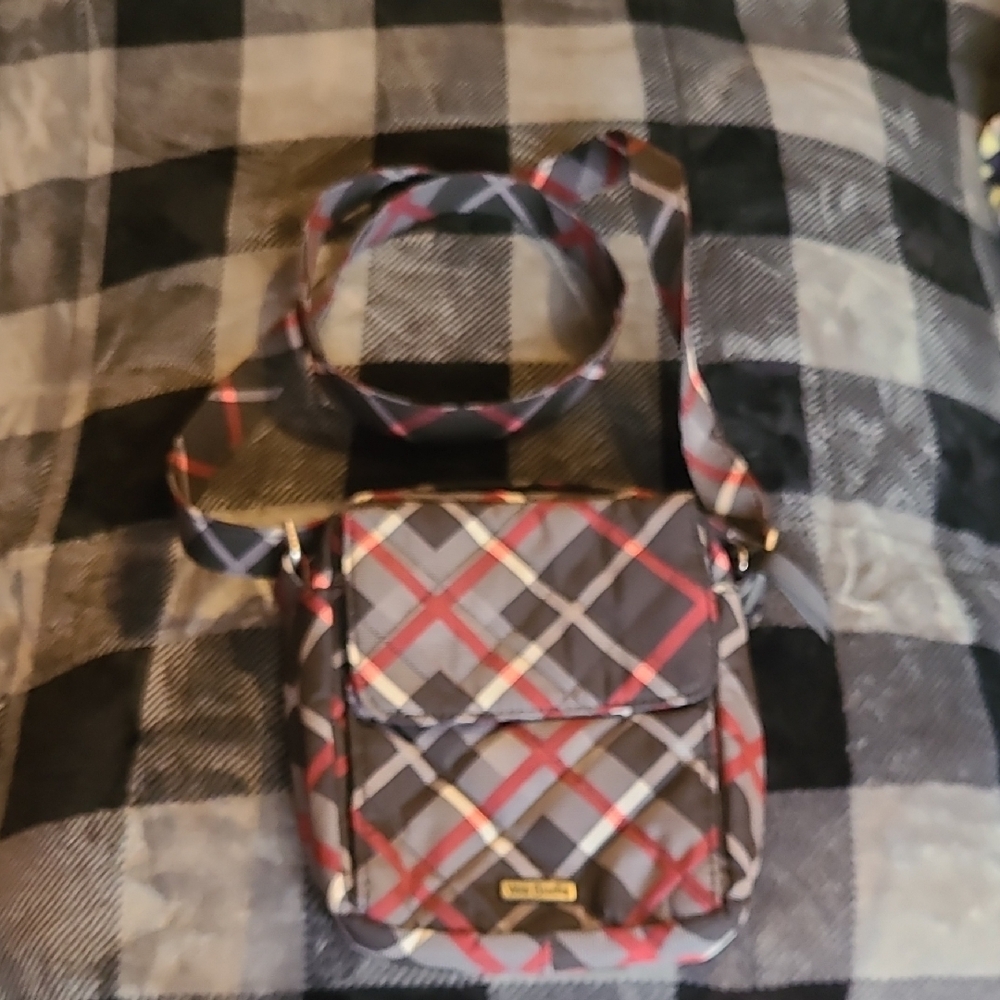 Plaid Crossbody Bag